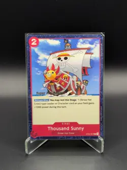 One Piece Thousand Sunny Super Pre-Release Straw Hat Crew ST01-017 #2 - Image 1