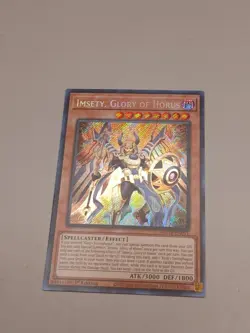 Yu-Gi-Oh! TCG Imsety, Glory of Horus 1st Edition Secret Rare Card AGOV-EN011 - Image 2