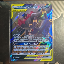 Umbreon & Darkrai GX 125/236 SM-Unified Minds Full Art TAG TEAM Holo Near Mint - Image 1