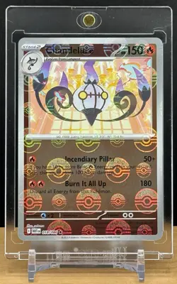 Pokemon TCG SV: White Flare - Chandelure 018/086 Rare - Masterball (NM) - Image 2