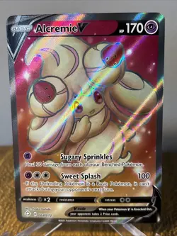 Alcremie V 064/072 Ultra Rare Pokemon Shining Fates NM - Image 1