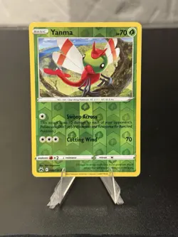 Pokemon - Crown Zenith - Yanma - 008/159 - Reverse Holo - NM/M - NEW - Image 1