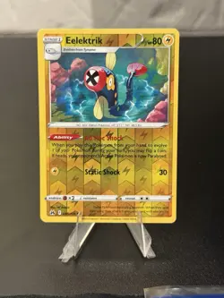 Pokemon - Eelektrik - 048/159 - Reverse Holo - Crown Zenith - NM/M - Image 1
