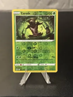 Pokemon - Zarude - 016/159 - Crown Zenith - reverse Holo Rare - NM/M - Image 1