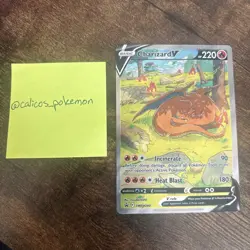 Pokemon Sword & Shield Charizard V SWSH260 Promo Full Art Holo 220 HP English - Image 1