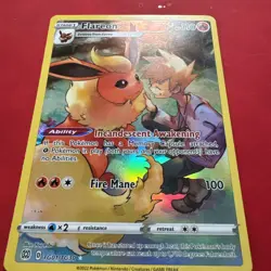 Flareon TG01/TG30 Holo Brilliant Stars Trainer Gallery Pokemon LP - Image 2