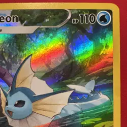 Pokemon Brilliant Stars Trainer Gallery English Vaporeon TG02/TG30 Holo IR M/NM - Image 3