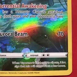 Pokemon Brilliant Stars Trainer Gallery English Vaporeon TG02/TG30 Holo IR M/NM - Image 4