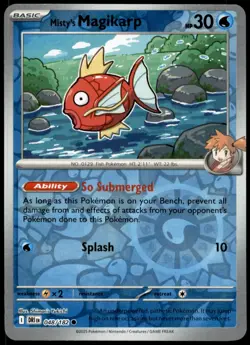 Misty's Magikarp 048/182 Common Destined Rivals Pokemon Reverse Holo Near Mint - Image 1