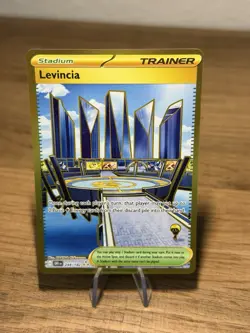 Pokemon TCG Levincia Trainer Stadium SV10 Destined Rivals 244/182 Hyper Rare - Image 1