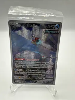 SEALED Pokemon Center Exclusive SVP #066 Iron Bundle ETB Promo Pokemon TCG Card - Image 1