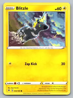 Pokemon TCG SWSH04: Vivid Voltage Blitzle 053/185 - Image 1