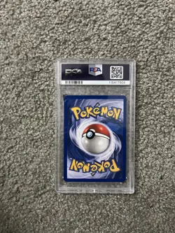 POP 23 HITMONCHAN HOLO 2000 POKEMON CHINESE BASE SET PSA 8 - Image 2