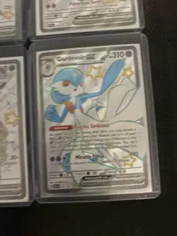 Paldea Fates 4x Full Art Shiny Lot Pokemon TCG Gardevoir Pidgeot Glimmora Rare - Image 2