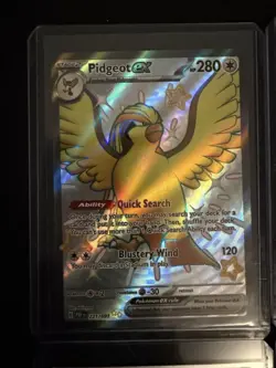 Paldea Fates 4x Full Art Shiny Lot Pokemon TCG Gardevoir Pidgeot Glimmora Rare - Image 4