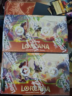 Disney Lorcana Wilds Unknown Booster Box NEW SEALED Lot Of 2 - Image 1