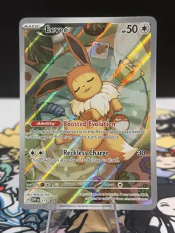 Pokemon TCG: SVP Promo Cards - Eevee 173 - NM+ - Image 1