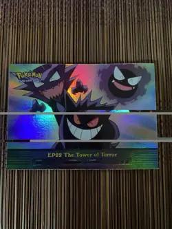 Pokemon Topps Tower Of Terror Gengar HOLO Pokemon card - Image 1
