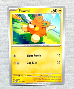 MCDONALDS 2023 POKEMON MATCH BATTLE PAWMI 007/015 PROMO CARD - Image 1