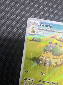 Pokemon TCG Grotle 164/162 Temporal Forces Illustration Rare Card - Image 2