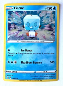 Eiscue - Holo Promo SWSH: Sword & Shield Promo Cards SWSH128 NM - Image 1