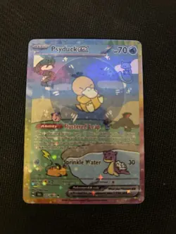 Psyduck Ex Pokemon Card Display Art Card - Image 1