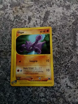 MINT Gligar - 59/144 Pokemon Skyridge - Regular E Reader Card - Image 1