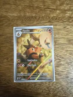 Pokemon TCG Pignite Card White Flare Illustration, Rare, 097/086 - Image 1