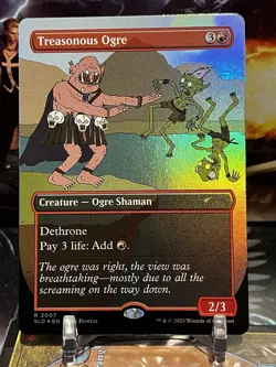 MTG | Treasonous Ogre ✨FOIL✨ (Secret Lair) - Image 1