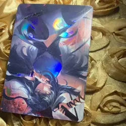 Blake Belladonna RWBY GODDESS BLUE ACG Waifu GIRL Foil Anime Card - Image 3