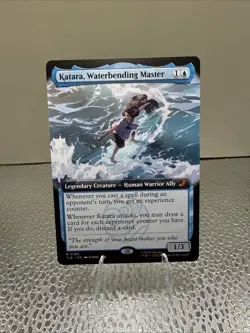 Katara, Waterbending Master 0180 Extended Art Magic the Gathering Last Airbender - Image 1