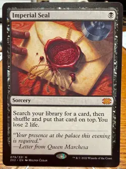 MTG Imperial Seal, NM-Mint, English Double Masters 2022 - Image 1