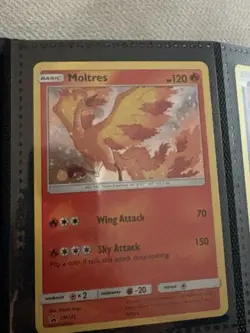 Pokemon Company Moltres SM143 Sun & Moon Promo Holo Promo Basic 120 HP English - Image 1