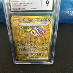 ALOLAN EXEGGUTOR ex HYPER RARE 2024 Pokemon SSP EN #248- PSA MINT 9 - Image 1