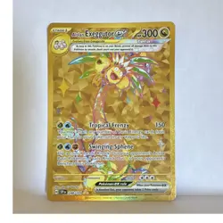 Pokemon TCG Alolan Exeggutor EX 248/191 SV08 Surging Sparks Hyper Rare Holo - Image 1