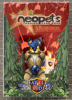 NEOPETS Meridell One Player 40 Card Theme Deck TCG Battle for + 10 basic neopet - Image 1