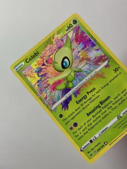 Celebi 009/185 (NM) Amazing Rare Holo SWSH: Vivid Voltage 2020 Pokemon Card - Image 3