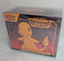 Pokemon Obsidian Flames Elite Trainer Box ETB Factory Sealed Case Included - Image 1