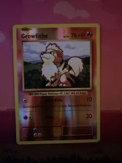 Pokemon Card Growlithe Evolutions Reverse Holo 17/108 Near Mint - Image 1