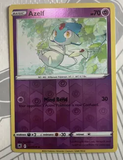 Azelf 067/189 Reverse Holo Uncommon Pokemon Astral Radiance NM - Image 1