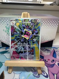 Pokemon TCG Loudred Paradox Rift 212/182 Holo Illustration Rare Card - Image 1
