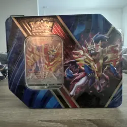 Pokemon TCG Galar Legend Zamazenta V Tin 2020 Thin w/ 5 Packs New Sealed - Image 1