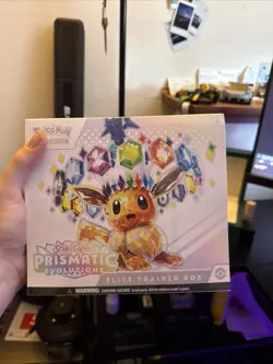 Pokemon TCG Scarlet Violet Prismatic Evolutions ETB Elite Trainer Box New Sealed - Image 1