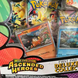 Pokemon TCG Ascended Heroes First Partners Deluxe Pin Collection Factory Sealed - Image 3