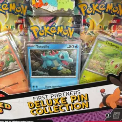 Pokemon TCG Ascended Heroes First Partners Deluxe Pin Collection Factory Sealed - Image 4