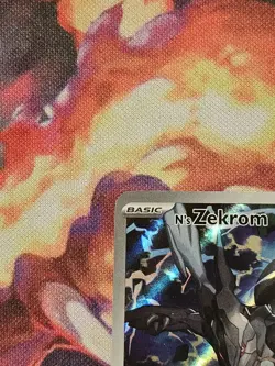 N's Zekrom #31 Pokemon Center Stamped Promo Ascended Heroes NM PSA BGS Gradeable - Image 2