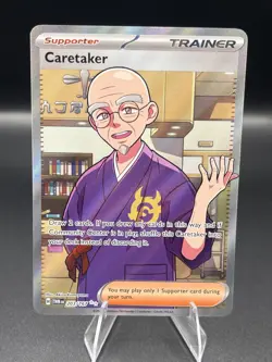 Pokemon - Caretaker Full Art Trainer 203/167 S&V Twilight Masquerade G - Image 1