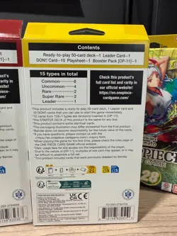 One Piece Green Yellow Starter Deck 23 & 28 SHANKS & Yamato ST23, ST28 OP-11NEW - Image 5