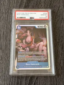 One Piece Boa Hancock EB03-026 PSA 10 Gem Mint - Image 1