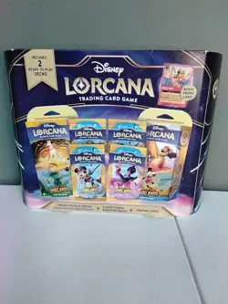 Disney Lorcana Costco Inklands Bundle Box Pirate Mickey Mouse Foil Promo New ! - Image 1